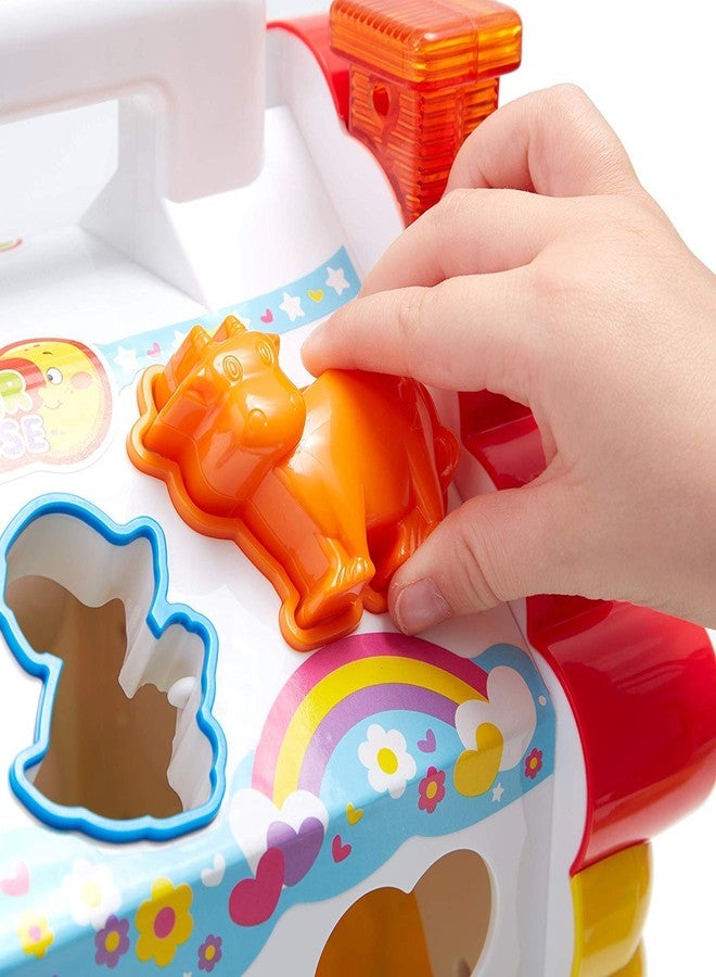 Shivaaro Early Educational Toys, Colorful Musical Baby House with Shape Sorters, Musical Piano Keys, Counting Math Beads, Blocks Activity Cube, Multi Game Play Cube Toys - Image 5